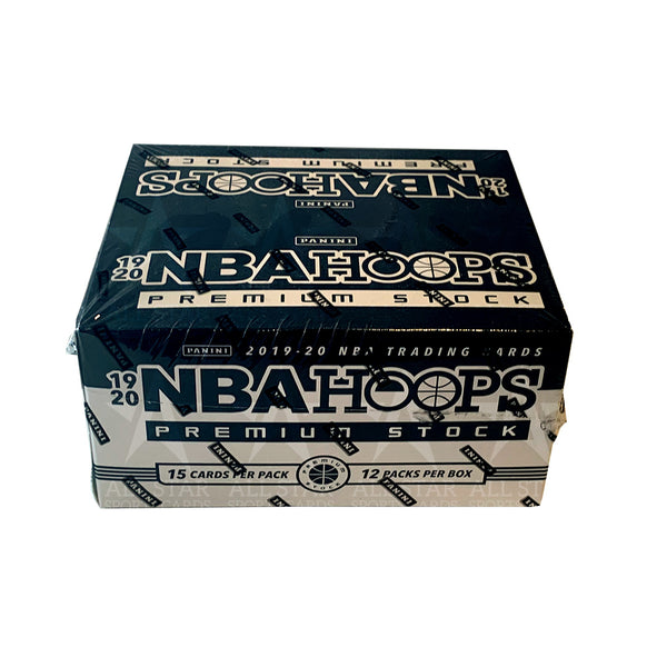 2019-20 Panini NBA Hoops Premium Stock Cello Box