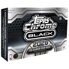 2025-26 Topps Chrome Black Basketball Hobby Box