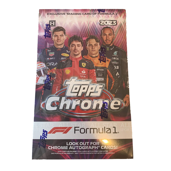 2023 Topps Chrome Formula 1 Racing Hobby Box