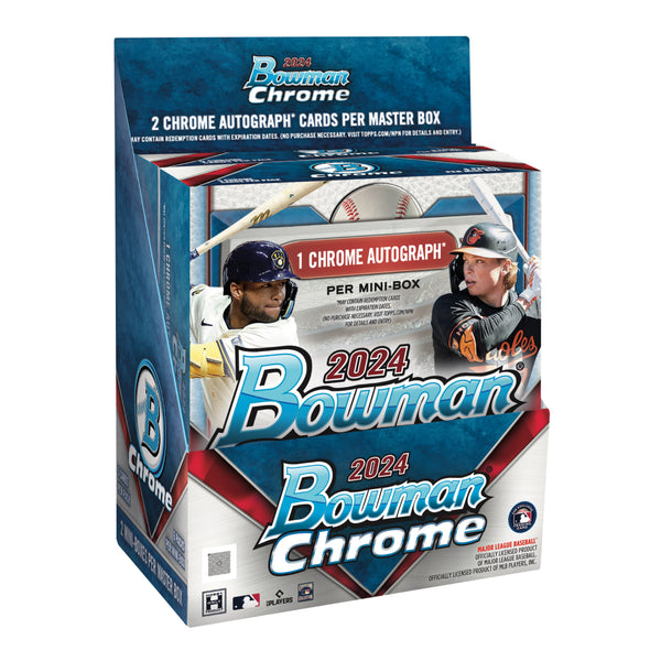 2024 Bowman Chrome Baseball Hobby Box